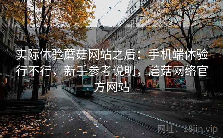 实际体验蘑菇网站之后：手机端体验行不行，新手参考说明，蘑菇网络官方网站