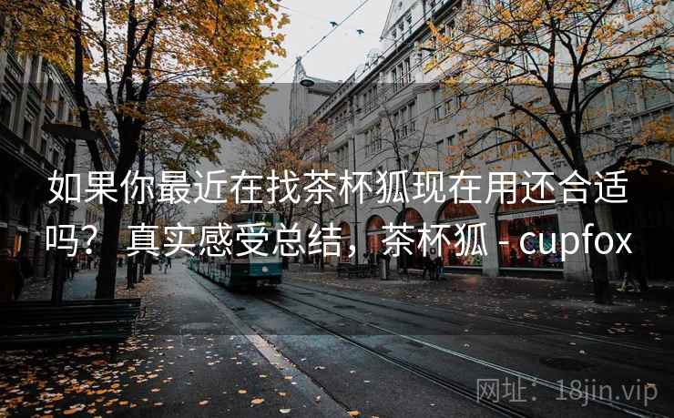 如果你最近在找茶杯狐现在用还合适吗？ 真实感受总结，茶杯狐 - cupfox