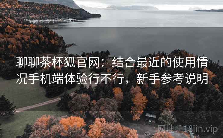聊聊茶杯狐官网:结合最近的使用情况手机端体验行不行,新手参考说明 聊聊茶杯狐官网:结合最近的使用情况手机端体验行不行,新手参考说明